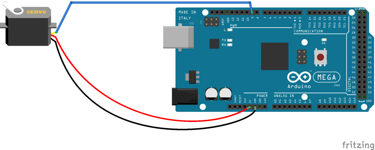 Servo on Arduino Mega 2560 – wfbsoftware